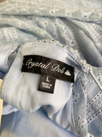 Crystal Doll Blue Dress, L