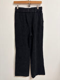 White Birch Black Drawstring 31" Inseam Pants, M