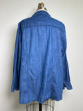 Talbots Chambray Top, 2X