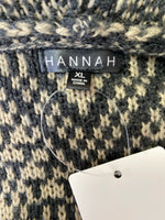 Hannah Print Cardigan, XL