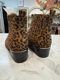 Marc Fisher Animal Print Leather Boots, 8.5