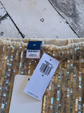 New Old Navy Silver Sequin Skirt, M