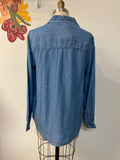 New Beach Lunch Lounge Blue Top, M