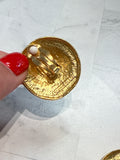 Karine Sultan Gold CLIP ON Earrings (Retail $48)