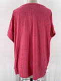 New Simply Southern Pink Terry Top, XL