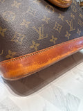 Louis Vuitton Alma Handbag, 12"x9.5"
