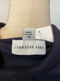 Free Assembly Blue Sweater, XL
