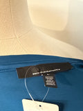 White House Black Market Blue Top, L