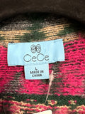 CeCe Brown Sweater, L