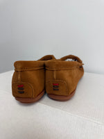 New without tags Minnetonka Brown Suede Thunderbird Animikii, 9.5