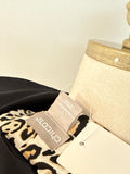 Chico's Black Removable Hood Jacket, M (no belt)