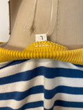 Blue Stripe Sweatshirt  , L