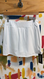 New Lou Keith White Skort Skirt, S