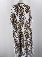 New Comfy Luxe Mocha Kimono, One Size