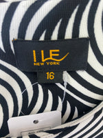 ILE New York Black/White Dress, 16