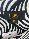 ILE New York Black/White Dress, 16