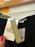 New Marine Layer Black Tencel Allison 27" Inseam Pants, M (retail $98)