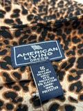 American Living Animal Print Dress, 16