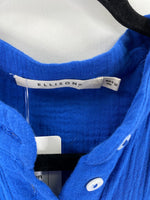 Ellison Blue Gauze Jumpsuit, M