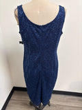 New Alex Evenings Blue Dress, 12 Petite
