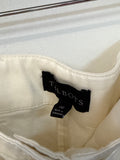 Talbots Cream Belted Pants, 16