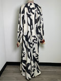 New H&M Black/Ivory Dress, XXL