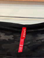 Spanx Black Camo Leggings, M