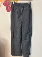 New Wilo Parachute Fly Cargo Gunmetal Pants, XS