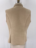 Lands End Tan Vest, M