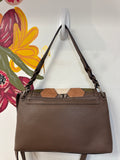 Brighton Meadow Flap Crossbody Bag, 11"x6.5" (retail $485)