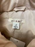 New Mi Ami Ivory Quilted Vest, S