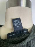 Joan Vass Green Cardigan, 1X