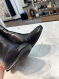Jones New York Black Leather Brittany Boots, 6.5