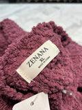 Zenana Purple Cardigan, XL