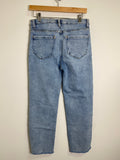 Kensie The Allie High Rise Slim Straight 26" Inseam Jeans, 8