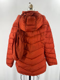 New Charter Club Hooded Zip Front Puffer Coat, XL