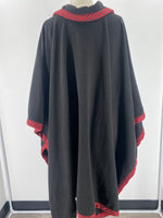 Le Moda Black Poncho Cardigan, One Size