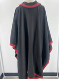 Le Moda Black Poncho Cardigan, One Size