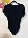 Free People Black Bodysuit, L