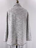 Max Studio White/Black Blazer Jacket, 1X