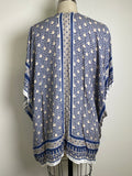 Ann Taylor Blue Topper, One Size