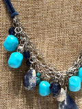 Silver/Blue/Turquoise Necklace
