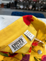 Chico's Yellow Denim Jacket, XL