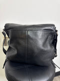 Banana Republic Black Leather Crossbody Bag, 12"x10"