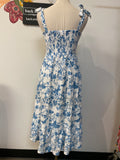 Steve Madden White/Blue Eyelet Dress, 4