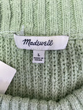 Madewell Green Sweater, L