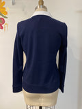 Lauren Ralph Lauren Blue Sweater, S Petite