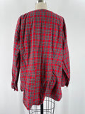 Talbots Red Tartan Top, 3X
