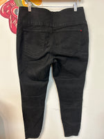 Spanx Black Pull On Jeans, 14/16