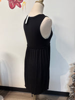 Pink Lily Black Dress, S